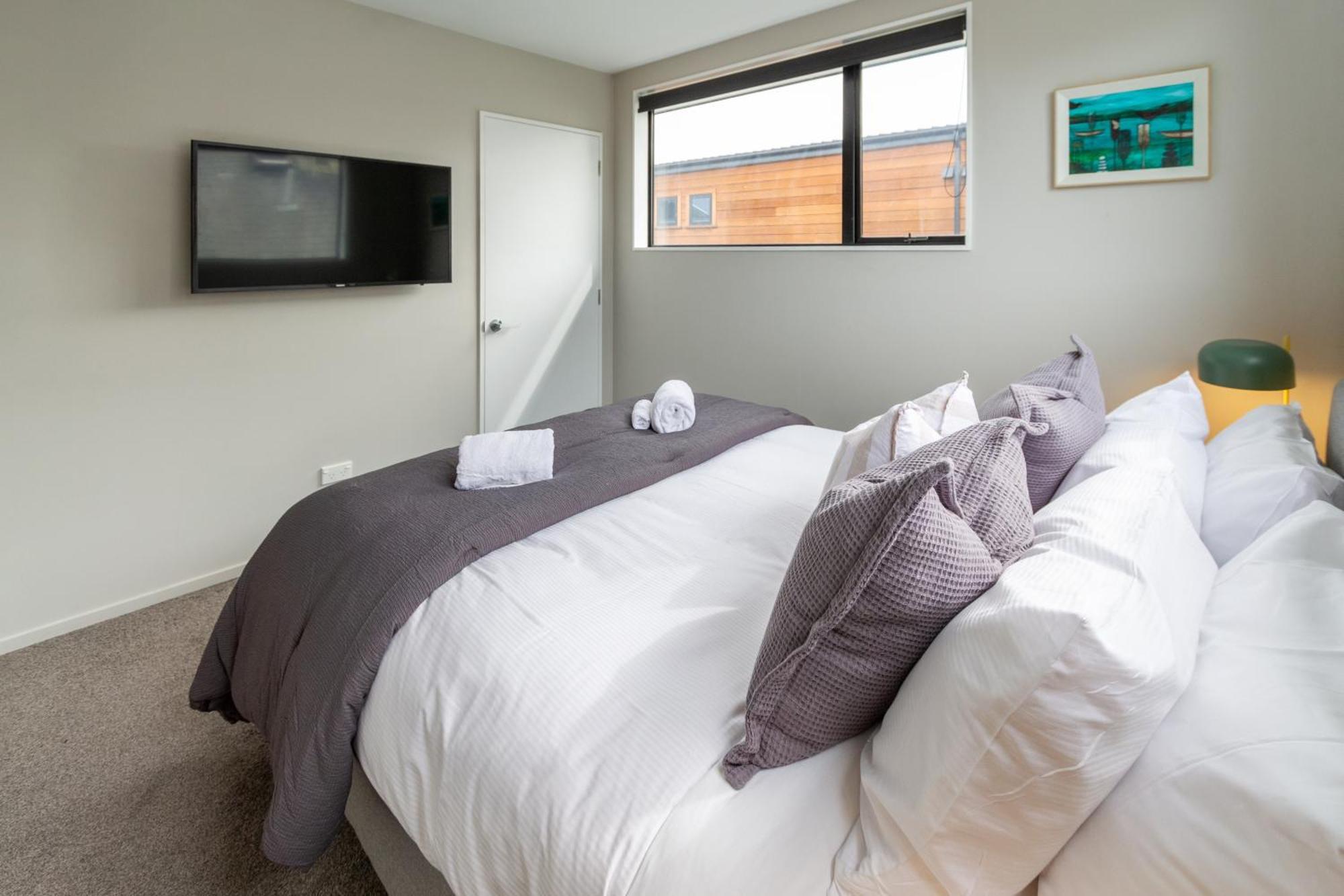 Latimer Square Luxe: 1Br W/ Sofa Bed Christchurch Exterior foto
