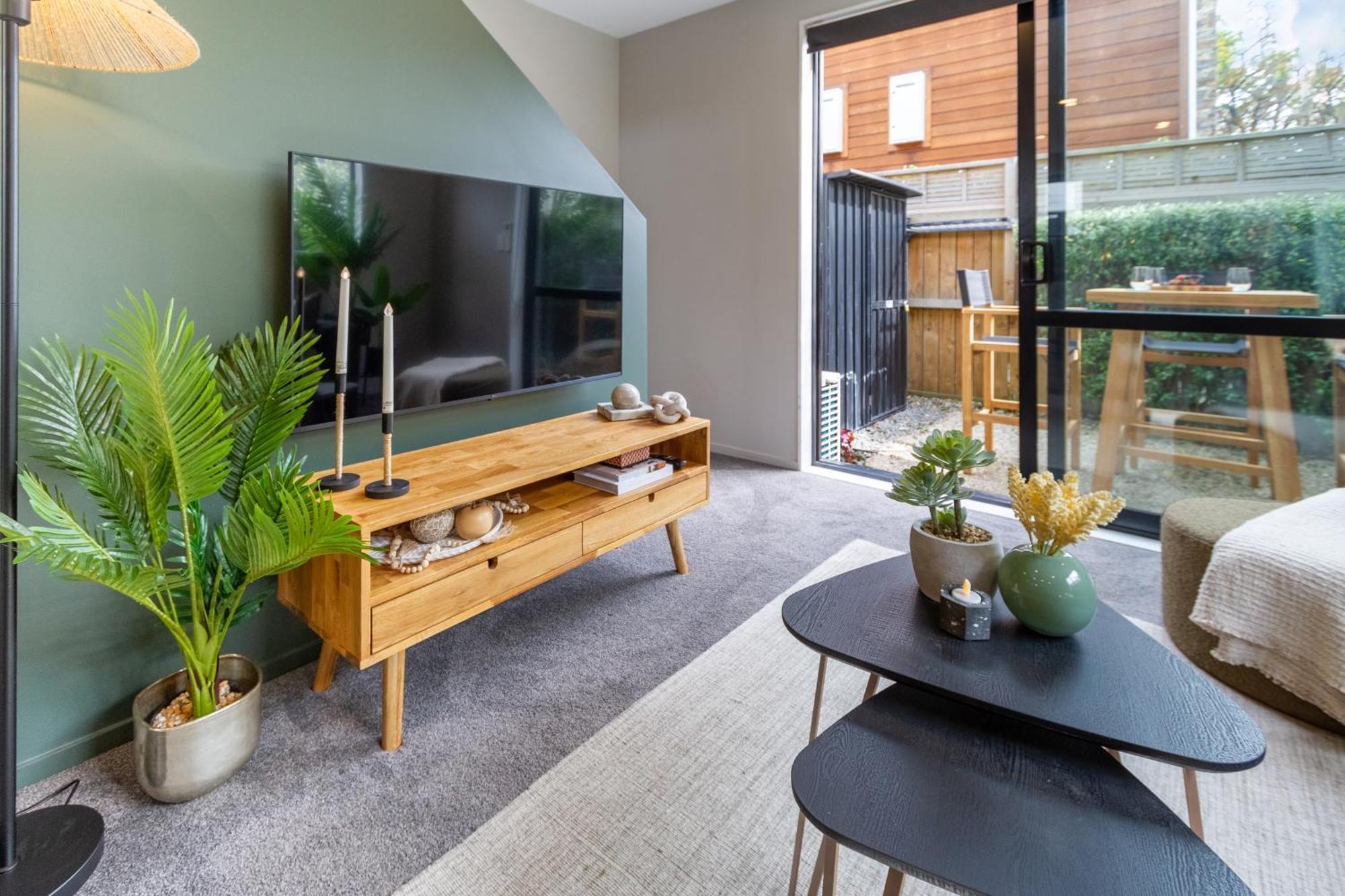 Latimer Square Luxe: 1Br W/ Sofa Bed Christchurch Exterior foto