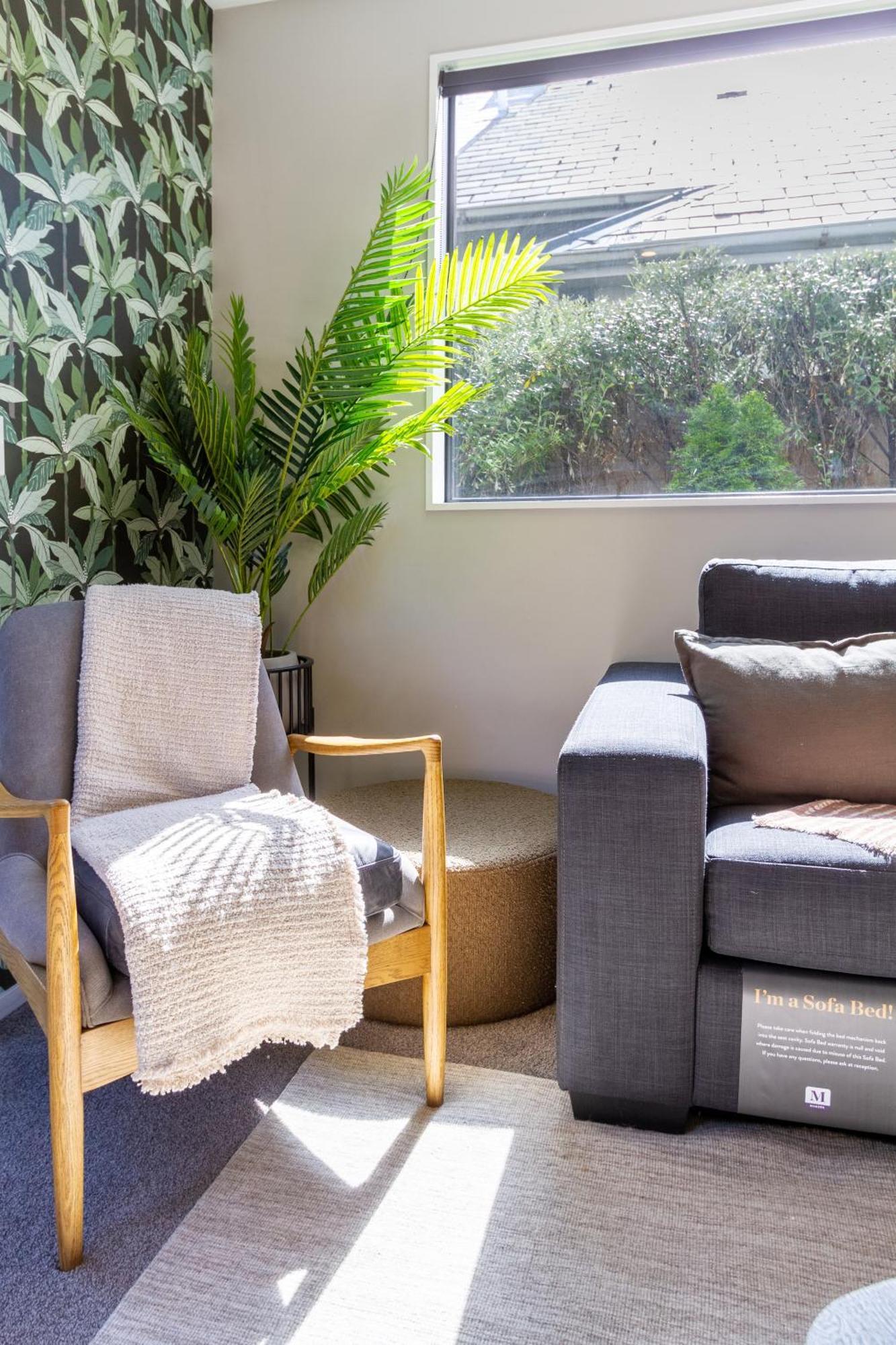 Latimer Square Luxe: 1Br W/ Sofa Bed Christchurch Exterior foto