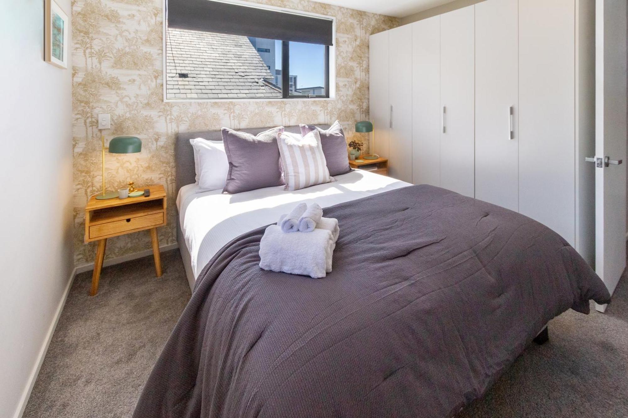 Latimer Square Luxe: 1Br W/ Sofa Bed Christchurch Exterior foto